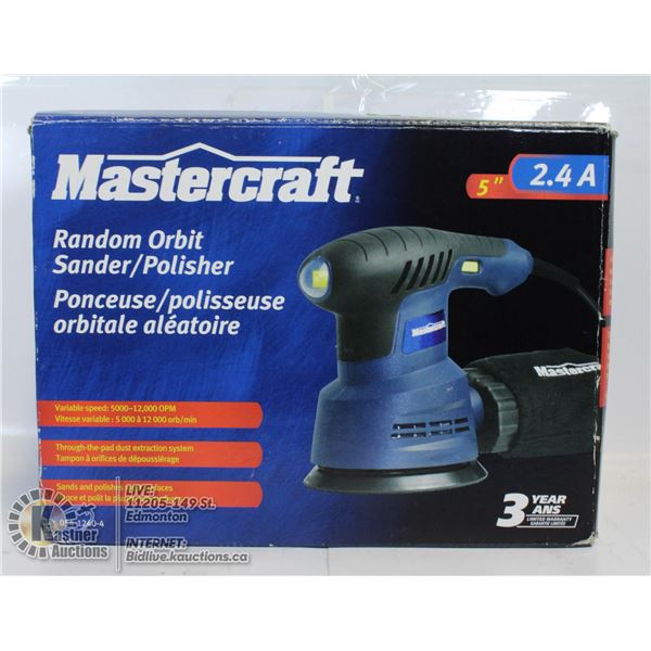 NEW MASTERCRAFT 5 INCH RANDOM ORBIT