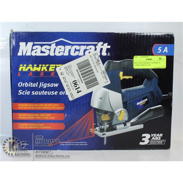 NEW MASTERCRAFT HAWKEYE LASER ORBITAL JIG