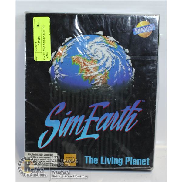 SEALED MAXIS SIMEARTH: THE LIVING