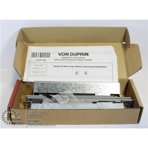 NEW VON DUPRIN ELECTRICAL