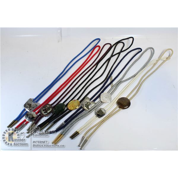 VINTAGE 8 BOW TIE BOLOS