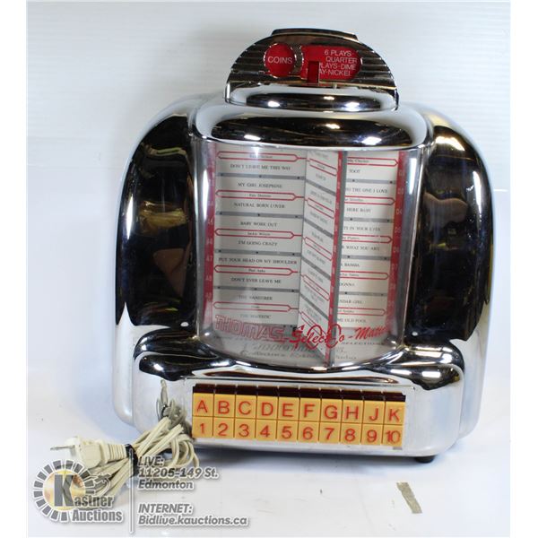 THOMAS JUKEBOX COLLECTORS