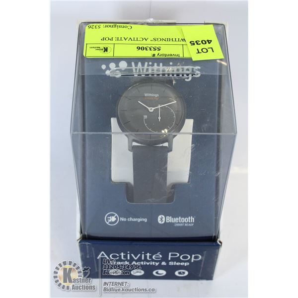 NEW "WITHINGS" ACTIVATE POP