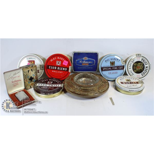 VINTAGE 5 MAC BARENS TIN READY