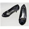 Image 1 : LE CHATEAU SZ 9 BLACK PEEP TOE SHOE