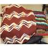 HAND KNITTED AFGHANS-LOT OF 3