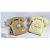 Image 1 : VINTAGE ROTARY DIAL PHONES - LOT OF 2