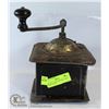 Image 1 : ANTIQUE COFFEE GRINDER LARGE UNIQUE METAL