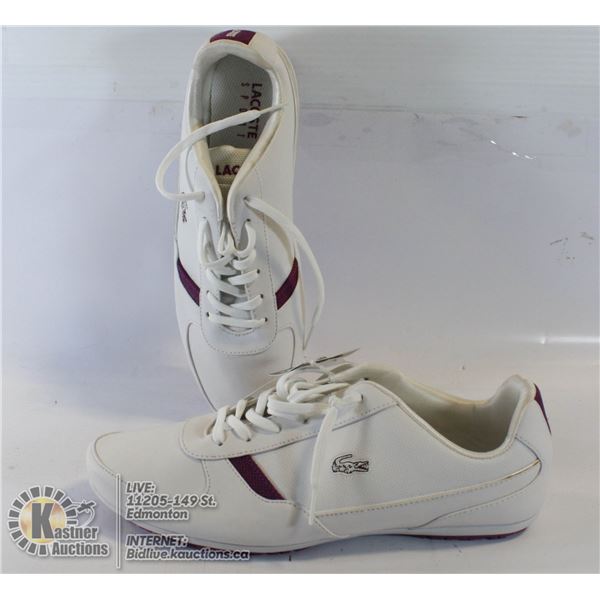 PAIR OF NEW LACOSTE SPORT RUNNERS - LADIES