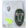 HUTCHOL PEYOTE MASK WITH BEADWORK