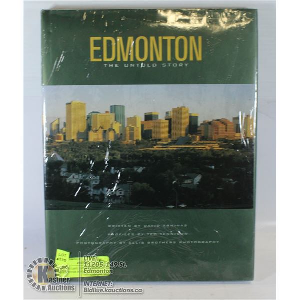 "EDMONTON'S UNTOLD STORY" HARDCOVER BOOK