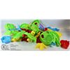 BOX OF NEW SAND TOYS