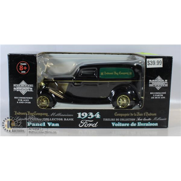 DIECAST METAL LIBERTY CLASSICS 1934 FORD PANEL