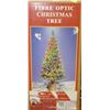 FIBRE OPTIC CHRISTMAS TREE- 4' TALL- IN BOX