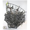 METAL DECORATIVE HANGING PLANTER BASKETS- SET OF