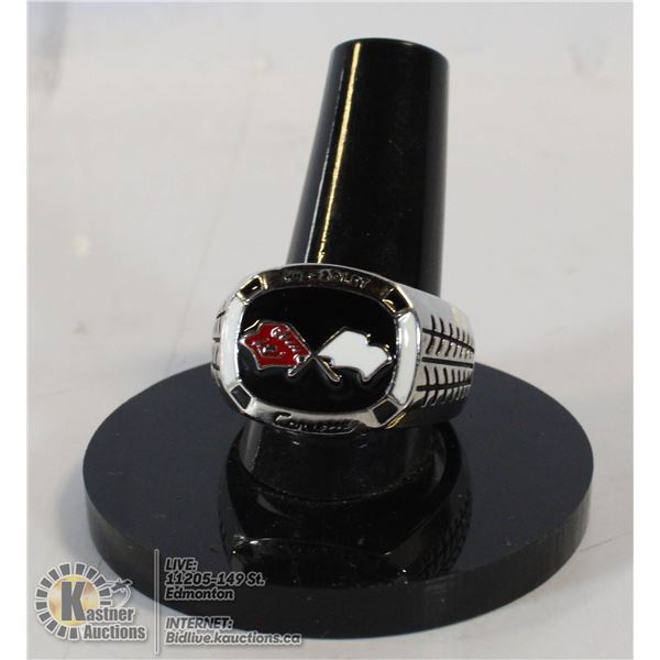 "AN AMERICAN LEGEND" CORVETTE RING SIZE 11