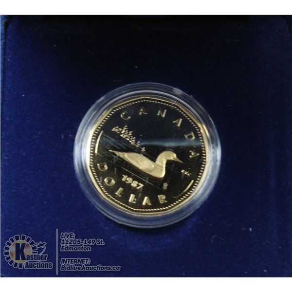 1987 CANADA CASED PROOF DOLLAR