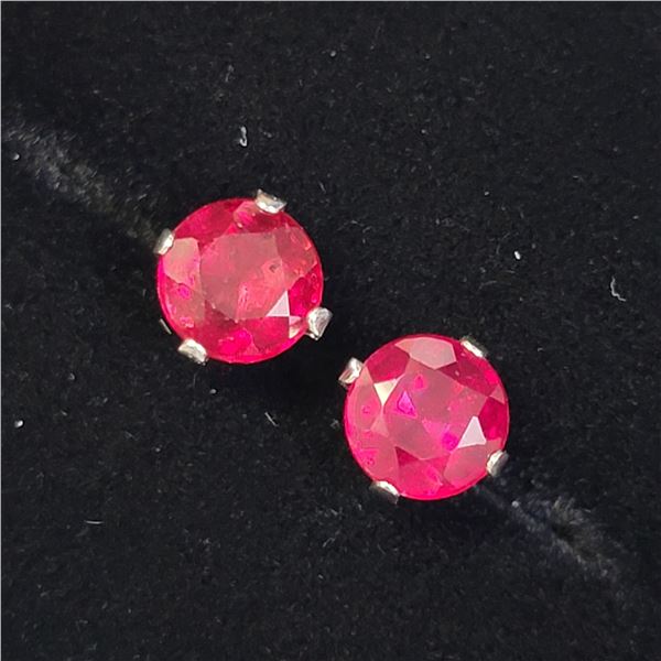 MZ7-24  RUBY EARRINGS