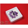 Image 1 : #158-PURPLE AMETHYST GEMSTONES 16.95ct