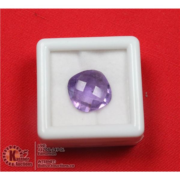 #154-PURPLE AMETHYST GEMSTONE 5.15ct