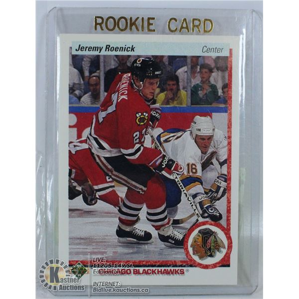 JEREMY ROENICK ROOKIE CARD