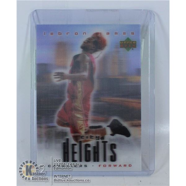 LEBRON JAMES ROOKIE CARD (HIGH $$$)
