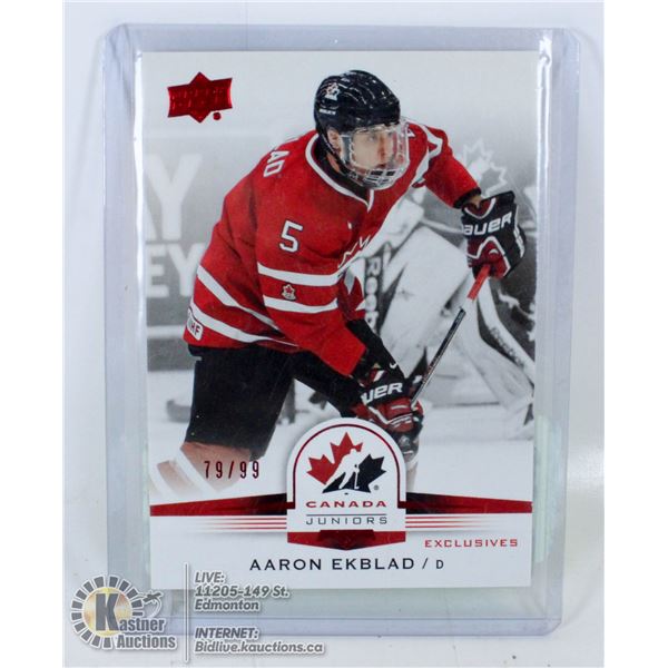 AARON EKBLAD HOCKEY CARD79/99