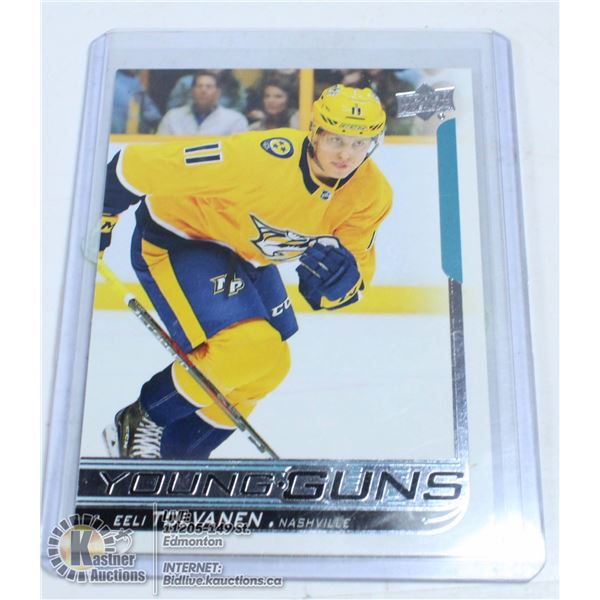 2018-19 UPPER DECK EELI TOLAVEN YOUNG GUNS