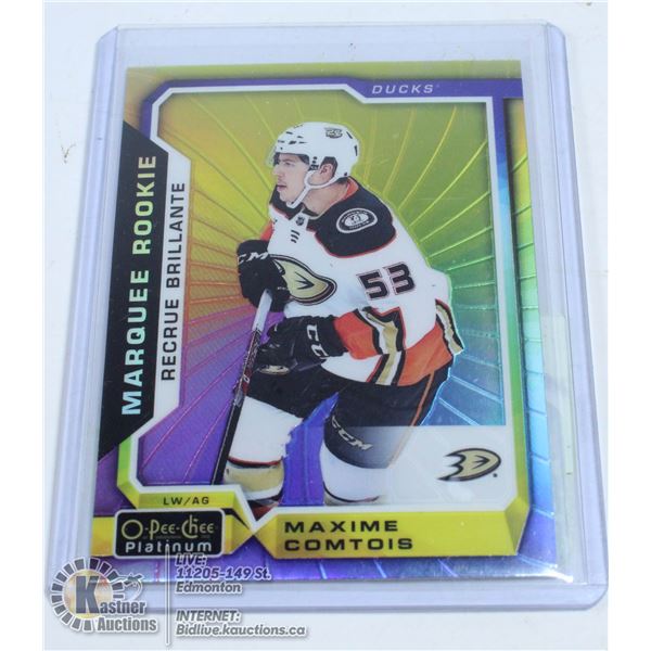 2018-19 OPC PLATINUM MAXIME COMTOIS