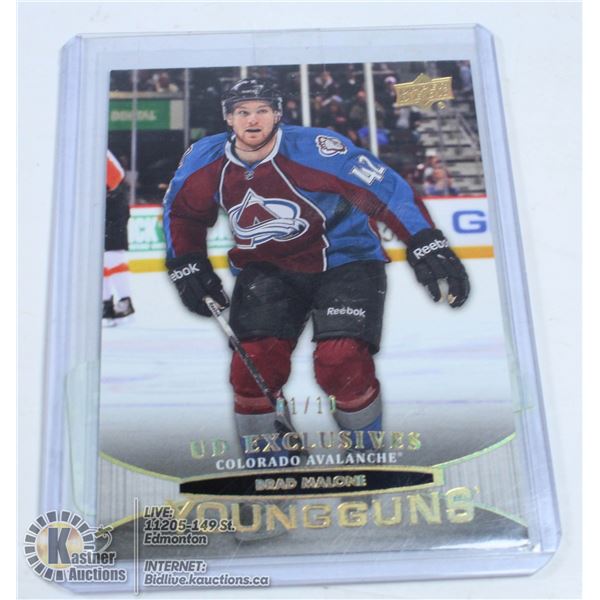 2011-12 UPPER DECK BRAD MALONE HIGH GLOSS