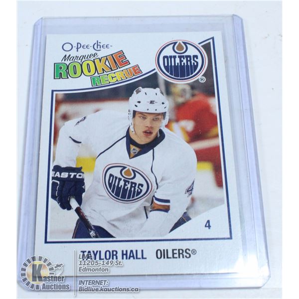 2010-11 OPV TAYLOR HALL MARQUEE ROOKIE