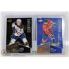 2 SHOOTING STAR INSERTS ( MCDAVID AND OVECHKIN )