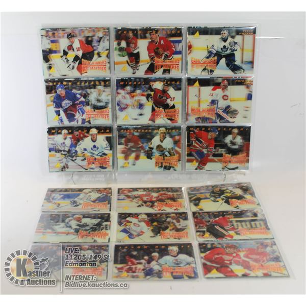 1996 COMPLETE MCDONALDS NHL CARD SET 1-41