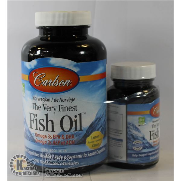 CARLSON NORWEGIAN FISH OIL SOFT GELS