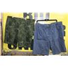 Image 1 : 2 PAIRS OF SIZE 38 SHORTS BLUE AND GREEN