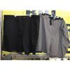 2 PAIRS OF SHORTS SIZE 50 GREY AND BLACK