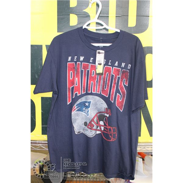 NFL PATRIOTS T-SHIRT SIZE L