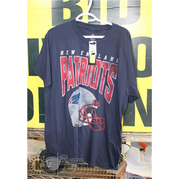 NFL PATRIOTS T-SHIRT SIZE L