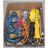 Image 1 : ESTATE TOOL LOT INCLUDES BOOSTER CABLE, TROUBLE LI