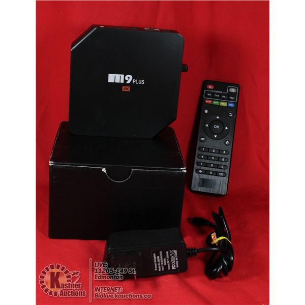 OTT BOX AMLOGIC S905 4K ANDROID TV BOX