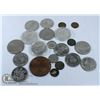 BAG OF COLLECTABLE COINS