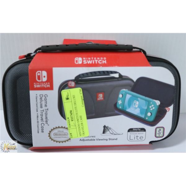 NINTENDO SWITCH LITE DELUXE TRAVELER CASE