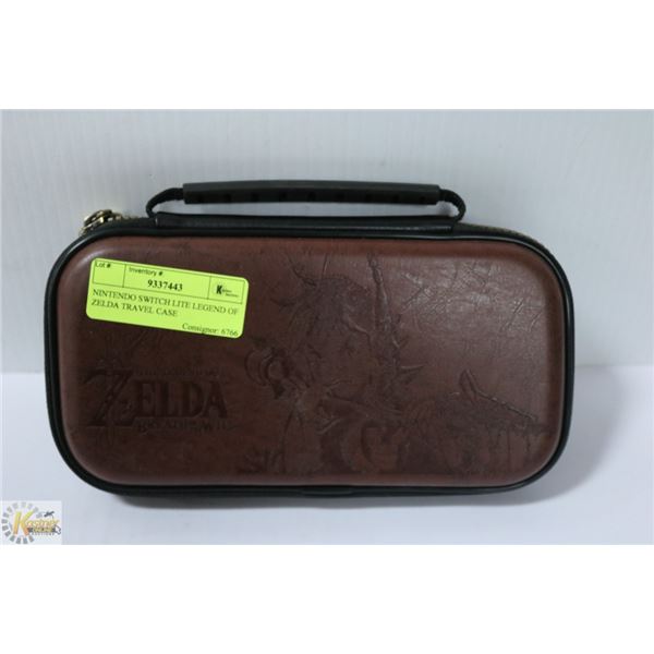 NINTENDO SWITCH LITE LEGEND OF ZELDA TRAVEL CASE