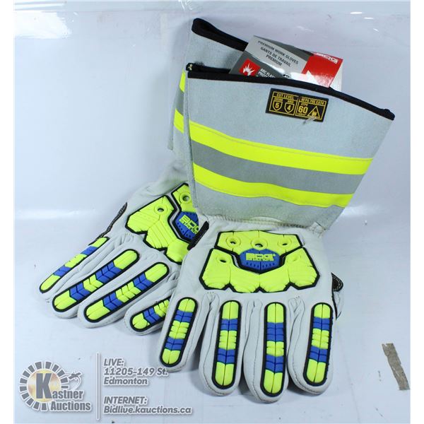 CUT/IMPACT/ARC TEK GLOVES L