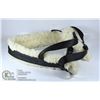 Image 1 : NYLON & SHEEPSKIN DOG PULLING HARNESS