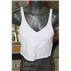 Image 1 : THE GYM PEOPLE WHITE SEAMLESS BRA TANK TOP.