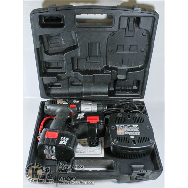 CRAFTSMANS CORDLESS DRILL KIT