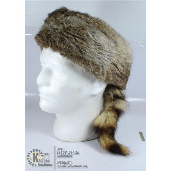 RACCOON HAT VINTAGE