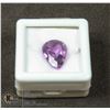 Image 1 : #123-PURPLE AMETHYST GEMSTONE PEAR SHAPE 4.5CT