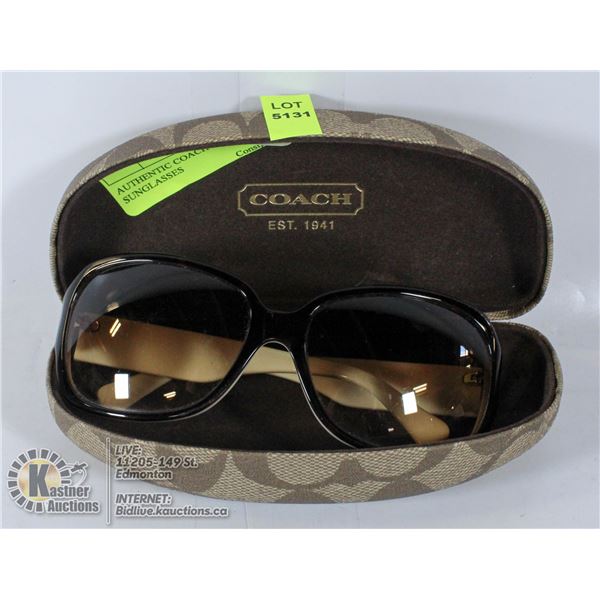 AUTHENTIC COACH MONOGRAM SUNGLASSES